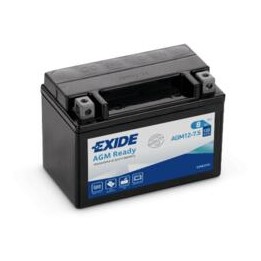 Motorcycle battery 8Ah 12V 120A Exide AGM12-7.5 | telebaterias.com
