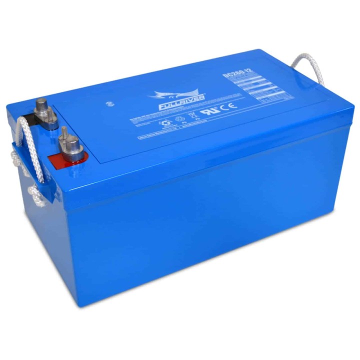 Bootsbatterie 260Ah 12V 1525A Fullriver DC260-12APW | telebaterias.com