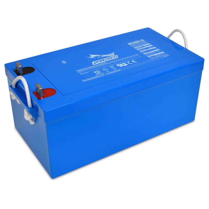 Bootsbatterie 260Ah 12V 1525A Fullriver DC260-12LT | telebaterias.com