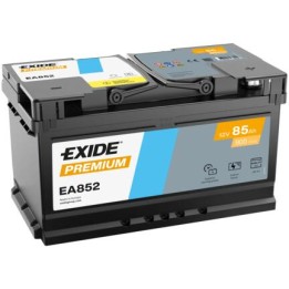 Batteria per auto 85Ah 12V 800A Exide EA852 | telebaterias.com