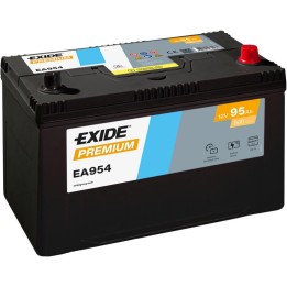 Autobatterie 95Ah 12V 800A Exide EA954 | telebaterias.com