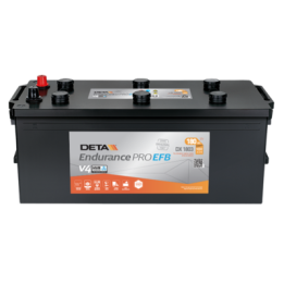 Batería de camión 180Ah 12V 1000A Deta DX1803 | telebaterias.com