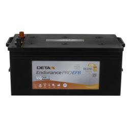 Batterie de camion 225Ah 12V 1150A Deta DX2253 | telebaterias.com