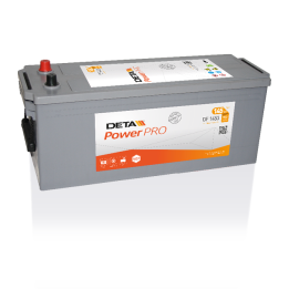 Batteria per camion 145Ah 12V 900A Deta DF1453 | telebaterias.com