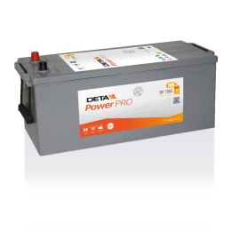 Batteria per camion 185Ah 12V 1150A Deta DF1853 | telebaterias.com