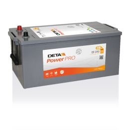 Batteria per camion 235Ah 12V 1300A Deta DF2353 | telebaterias.com