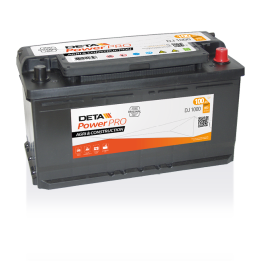 Batería de camión 100Ah 12V 850A Deta DJ1000 | telebaterias.com