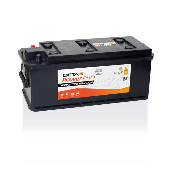 LKW-Batterie 135Ah 12V 1000A Deta DJ1355 | telebaterias.com