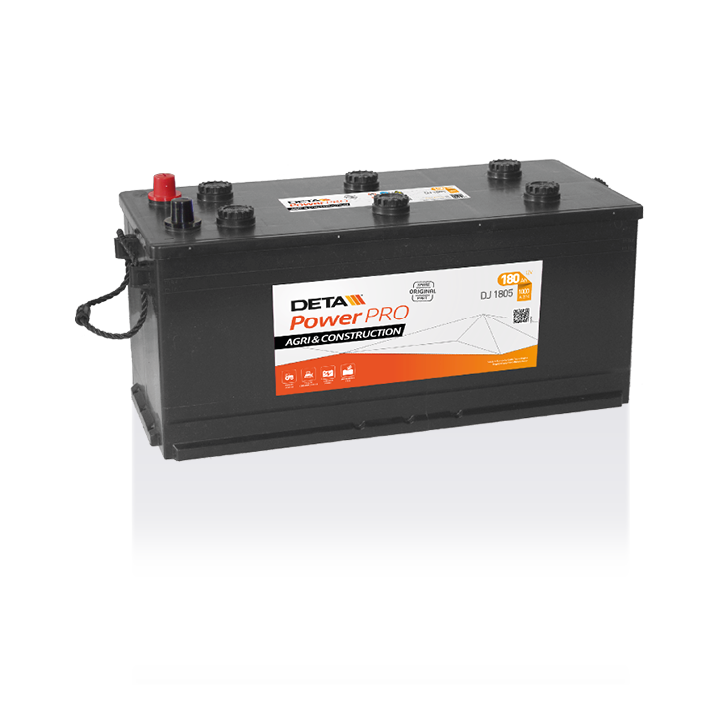 Batteria per camion 180Ah 12V 1000A Deta DJ1805 | telebaterias.com