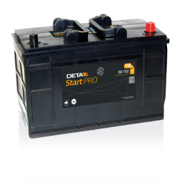 Batería de camión 110Ah 12V 750A Deta DG1102 | telebaterias.com
