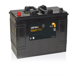 Truck battery 125Ah 12V 760A Deta DG1251 | telebaterias.com