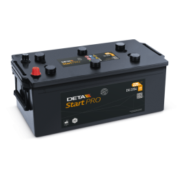 LKW-Batterie 225Ah 12V 1200A Deta DG2254 | telebaterias.com
