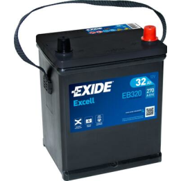 Autobatterie 32Ah 12V 270A Exide EB320 | telebaterias.com