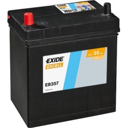 Batteria per auto 35Ah 12V 240A Exide EB357 | telebaterias.com
