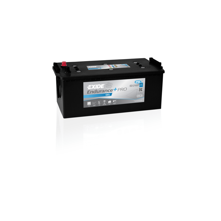 Batteria per camion 210Ah 12V 800A Exide ED2103-T | telebaterias.com