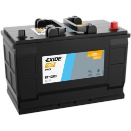 Batería de camión 120Ah 12V 870A Exide EF1202 | telebaterias.com