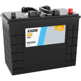 LKW-Batterie 125Ah 12V 760A Exide EG1250 | telebaterias.com