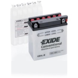 Batteria per moto 5Ah 12V 65A Exide EB5L-B | telebaterias.com