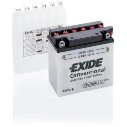 Motorradbatterie 8Ah 12V 85A Exide EB7L-B | telebaterias.com
