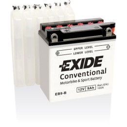 Motorradbatterie 9Ah 12V 100A Exide EB9-B | telebaterias.com