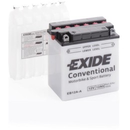 Batteria per moto 12Ah 12V 165A Exide EB12A-A | telebaterias.com