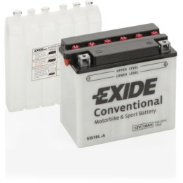 Motorradbatterie 18Ah 12V 190A Exide EB18L-A | telebaterias.com