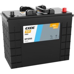 LKW-Batterie 125Ah 12V 850A Exide EF1250 | telebaterias.com