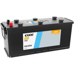Batteria per camion 120Ah 12V 680A Exide EG1206 | telebaterias.com