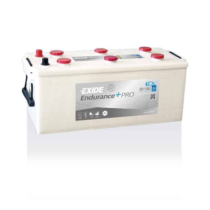 Batteria per camion 135Ah 12V 700A Exide ED1353 | telebaterias.com