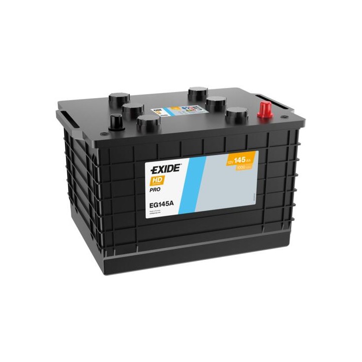 LKW-Batterie 145Ah 12V 1000A Exide EG145A | telebaterias.com