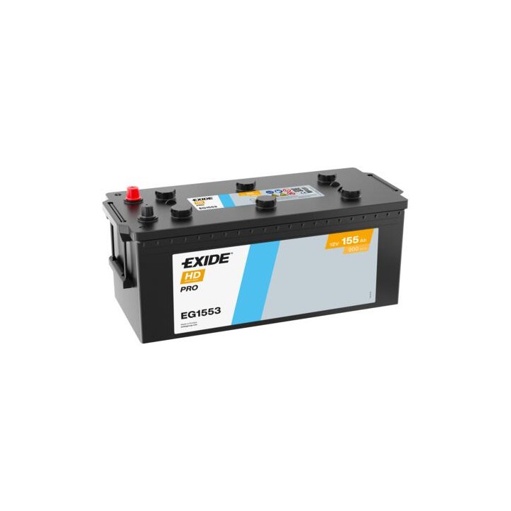Batteria per camion 155Ah 12V 900A Exide EG1553 | telebaterias.com