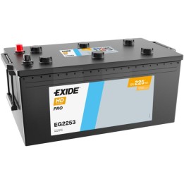 Batterie de camion 225Ah 12V 1200A Exide EG2253 | telebaterias.com