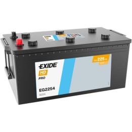 Batteria per camion 225Ah 12V 1200A Exide EG2254 | telebaterias.com