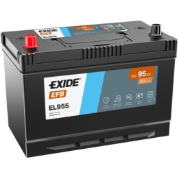 Batteria Start-Stop 95Ah 12V 800A Exide EL955 | telebaterias.com