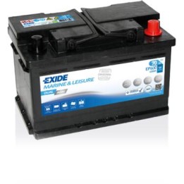 Batería de barco 70Ah 12V 760A Exide EP600 | telebaterias.com