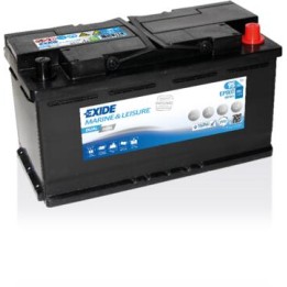Marine battery 95Ah 12V 850A Exide EP800 | telebaterias.com