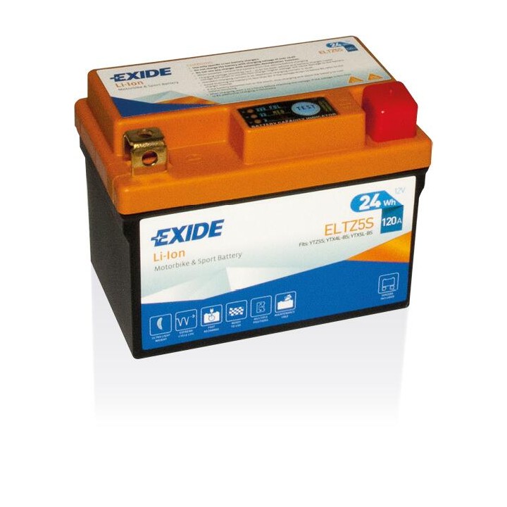 Battery 2Ah 12V 120A Exide ELTZ5S | telebaterias.com