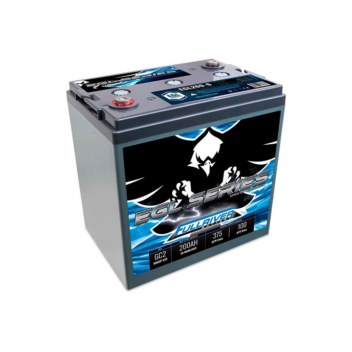 Batteria 200Ah 6V Fullriver EGL200-6 | telebaterias.com