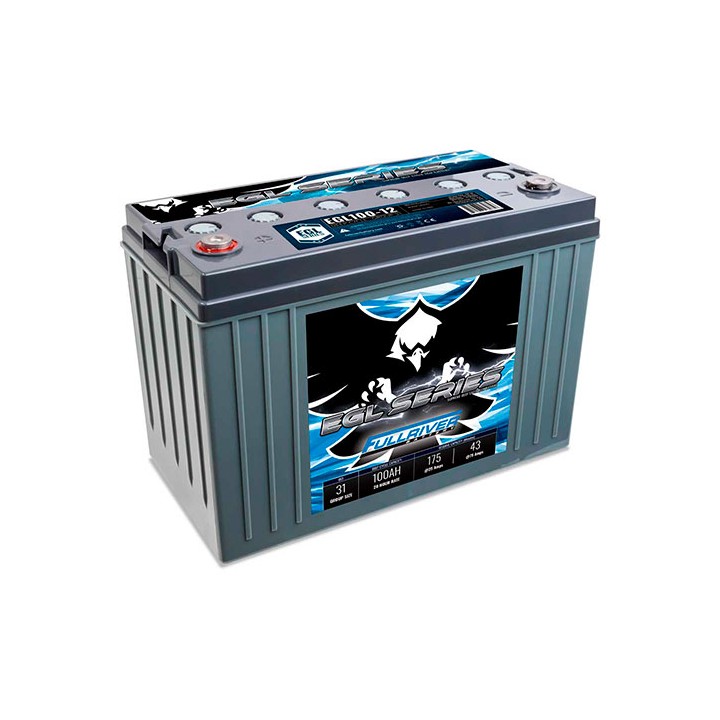 Batterie 100Ah 12V Fullriver EGL100-12 | telebaterias.com