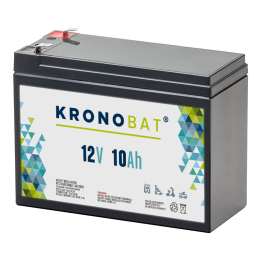 Wheelchair battery 10Ah 12V Kronobat ES10-12S | telebaterias.com
