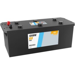 Truck battery 135Ah 12V 1000A Exide EG1353 | telebaterias.com