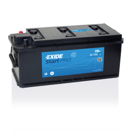 Batería de camión 170Ah 12V 950A Exide EG1705 | telebaterias.com