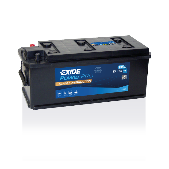 LKW-Batterie 135Ah 12V 1000A Exide EJ1355 | telebaterias.com