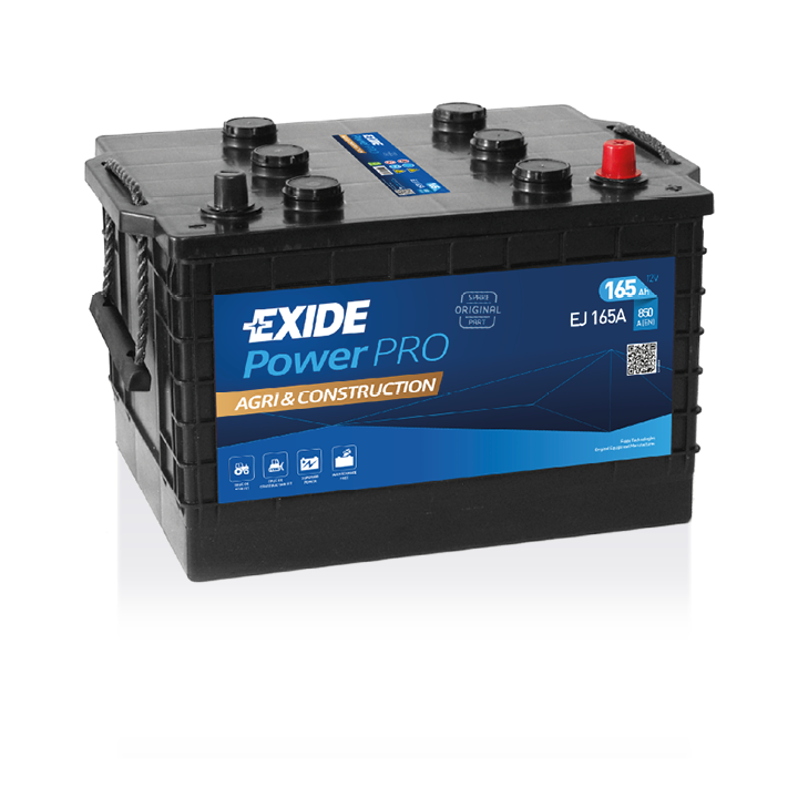 Batteria per camion 165Ah 12V 850A Exide EJ165A | telebaterias.com