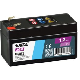 Autobatterie 1.20Ah 12V 18A Exide EK013 | telebaterias.com