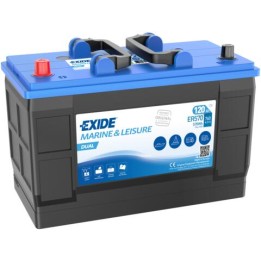 Batería de barco 120Ah 12V 760A Exide ER570 | telebaterias.com
