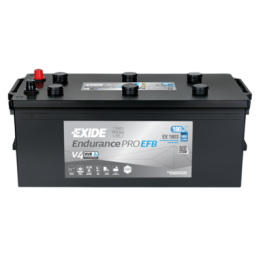 Bateria de camião 180Ah 12V 1000A Exide EX1803 | telebaterias.com