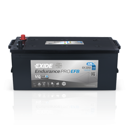 LKW-Batterie 225Ah 12V 1100A Exide EX2253 | telebaterias.com