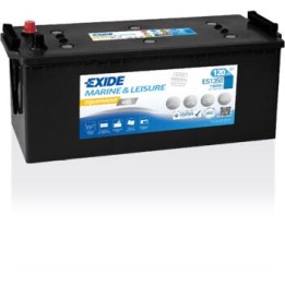 Batería de barco 120Ah 12V 760A Exide ES1350 | telebaterias.com