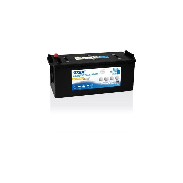Bootsbatterie 140Ah 12V 900A Exide ES1600 | telebaterias.com